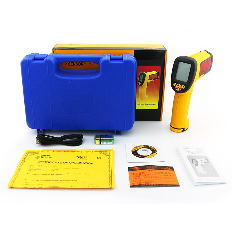 希瑪AS882便攜手持式紅外測溫儀圖片3 希瑪AS882便攜手持式紅外測溫儀圖片3