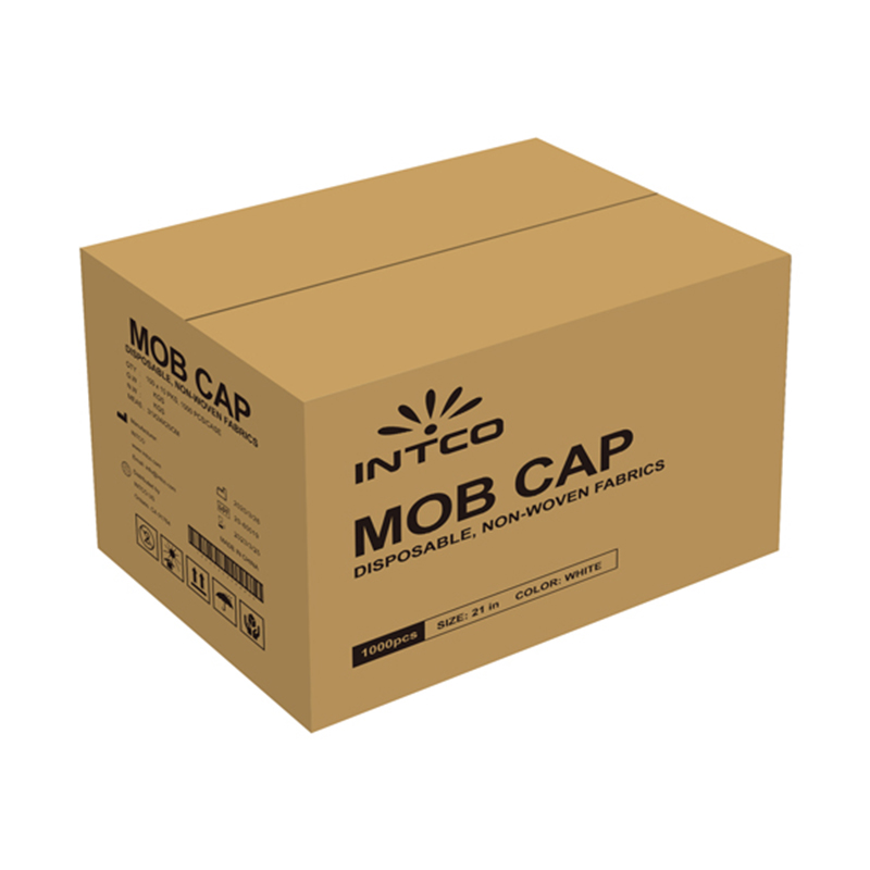 英科MC141001藍色一次性無紡布條形帽圖片2 英科MC141001藍色一次性無紡布條形帽圖片2