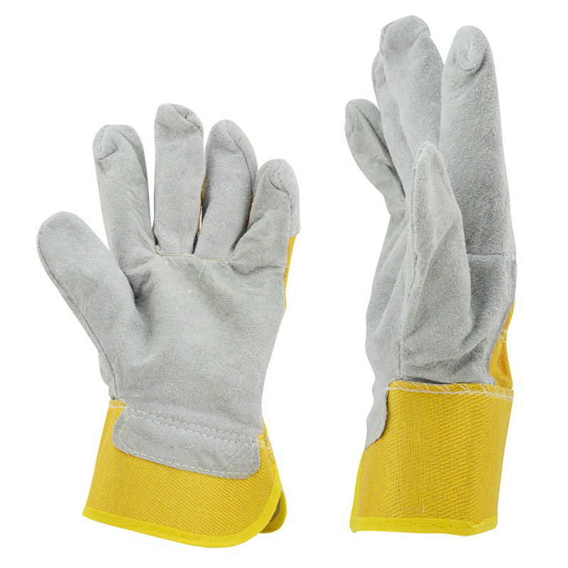 華特1#半皮全掌電焊手套圖片3