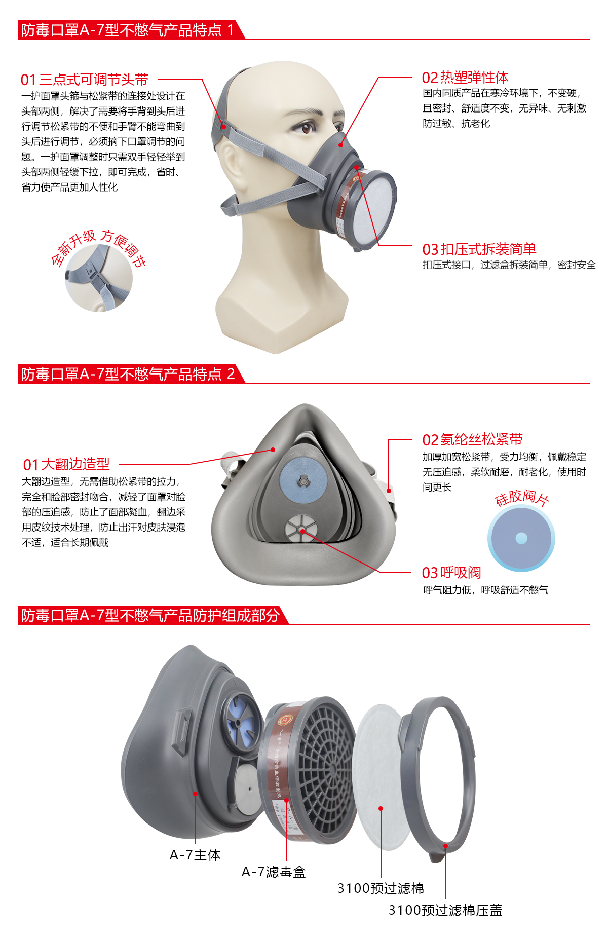一護(hù)A-7型橡膠單濾盒過濾式防毒面具圖片1 一護(hù)A-7型橡膠單濾盒過濾式防毒面具圖片1