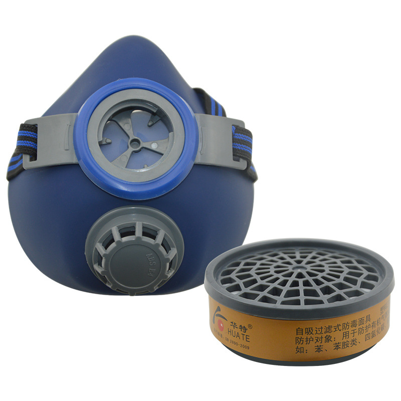 華特8101硅膠單罐防毒面具圖片2