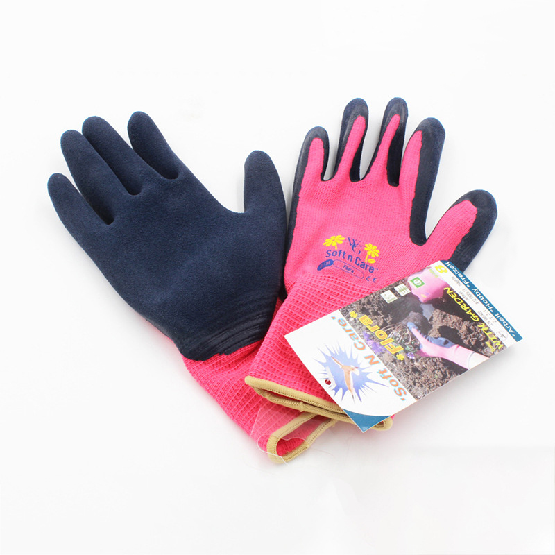 TOWA316橡膠涂掌防滑勞保手套圖片1