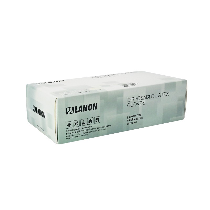 LANON蘭浪LD11食品級一次性乳膠手套圖片1