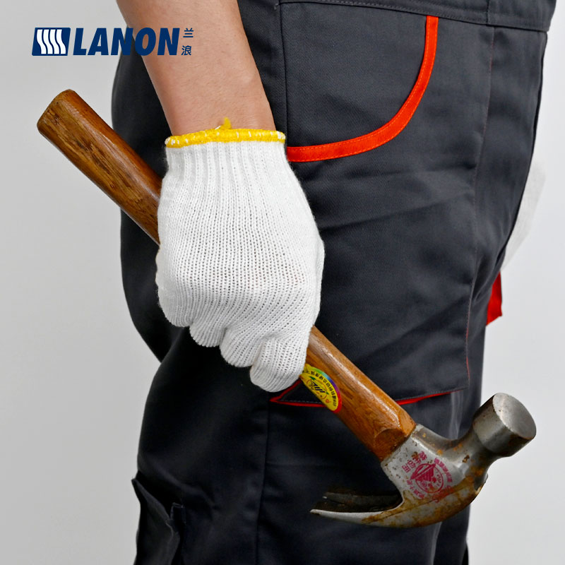 LANON蘭浪H602耐磨棉線勞保手套圖片4