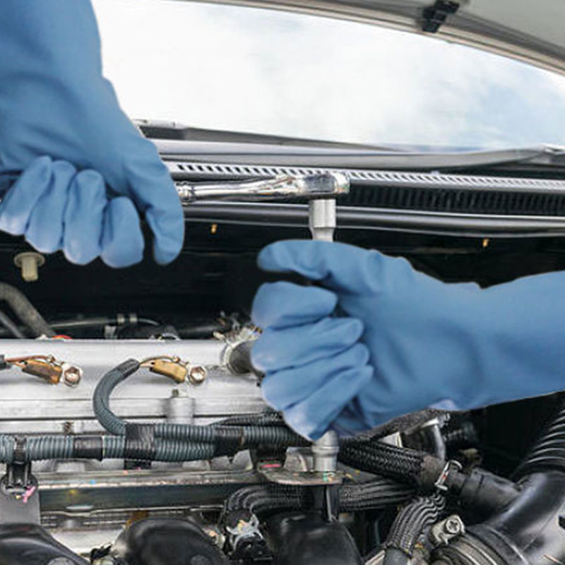 LANON蘭浪SR021食品級(jí)耐酸堿丁腈手套圖片3 LANON蘭浪SR021食品級(jí)耐酸堿丁腈手套圖片3