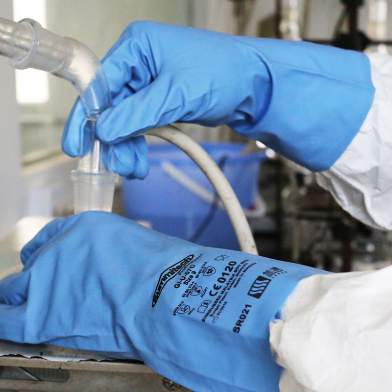 LANON蘭浪SR021食品級(jí)耐酸堿丁腈手套圖片4 LANON蘭浪SR021食品級(jí)耐酸堿丁腈手套圖片4