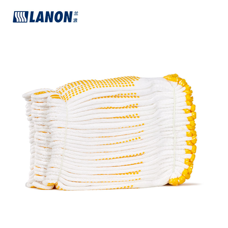 LANON蘭浪H601PVC點(diǎn)塑勞保手套圖片1