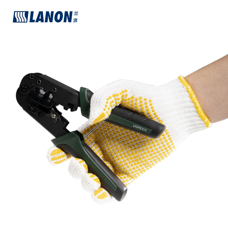 LANON蘭浪H601PVC點(diǎn)塑勞保手套圖片2