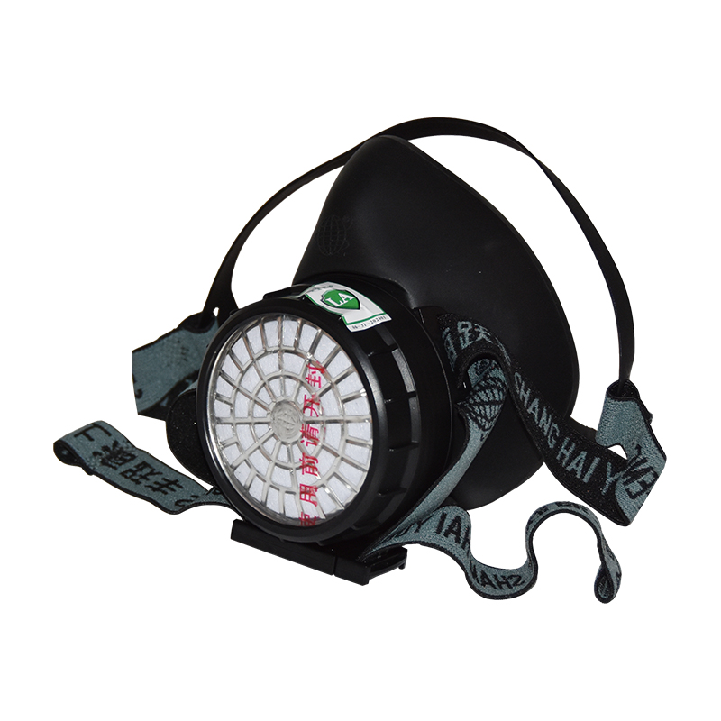 地球2001A硅膠半面罩防毒面具圖片3