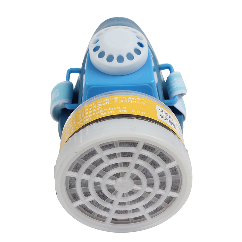 地球2596橡膠半面罩防毒面具圖片3