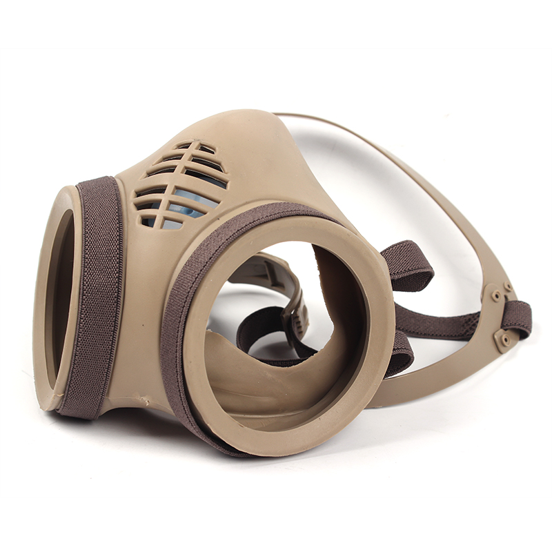 地球2588橡膠半面罩防毒面具圖片1