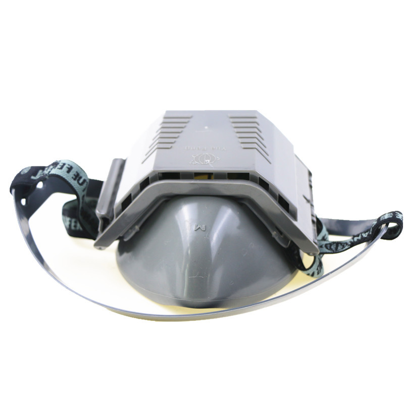 地球3300 PVC單濾盒半面罩防毒面具圖片2