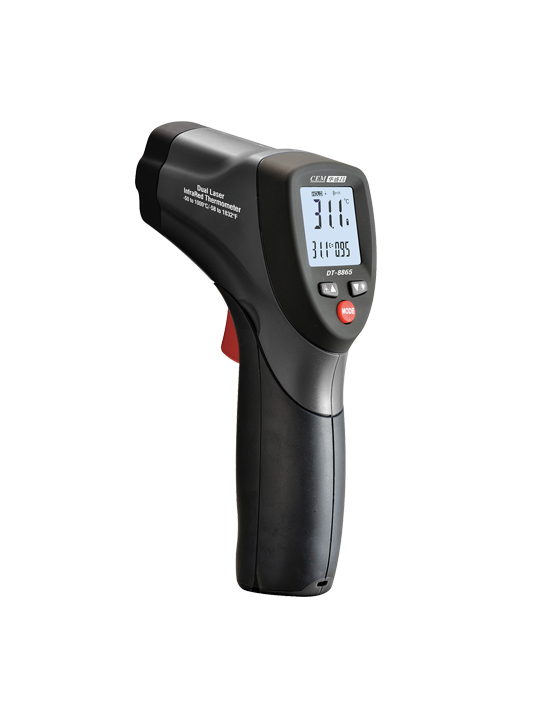 華盛昌DT-8862專業型雙激光快速型紅外線測溫儀圖片2 華盛昌DT-8862專業型雙激光快速型紅外線測溫儀圖片2