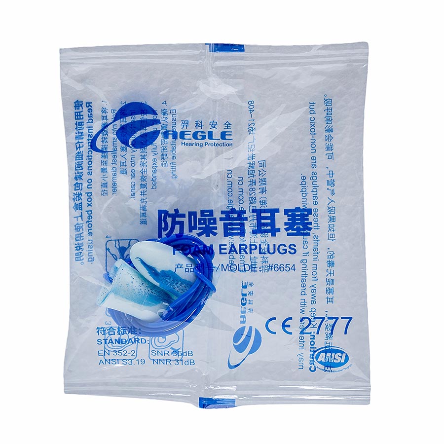 羿科60308303 6654錐形帶線海綿耳塞圖片3 羿科60308303 6654錐形帶線海綿耳塞圖片3