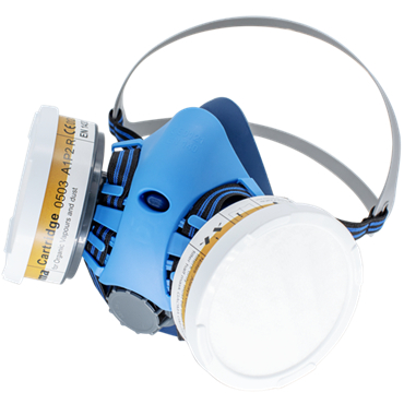 高瑪GM-0503E自吸過濾式雙濾盒半面罩防毒面具圖片1 高瑪GM-0503E自吸過濾式雙濾盒半面罩防毒面具圖片1