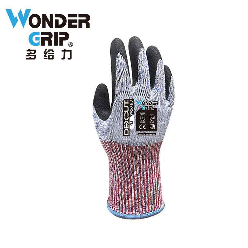 多給力WG-767耐磨防刺五級防割手套圖片1