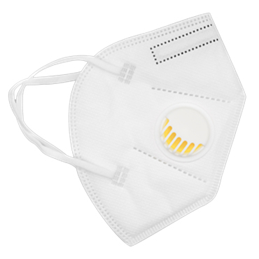 高瑪202+ FFP2折疊式帶閥防塵口罩圖片2