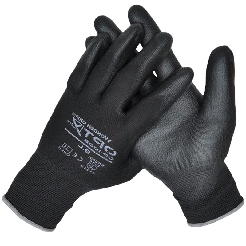 多給力OP-100B PU涂掌防滑勞保手套圖片1 多給力OP-100B PU涂掌防滑勞保手套圖片1