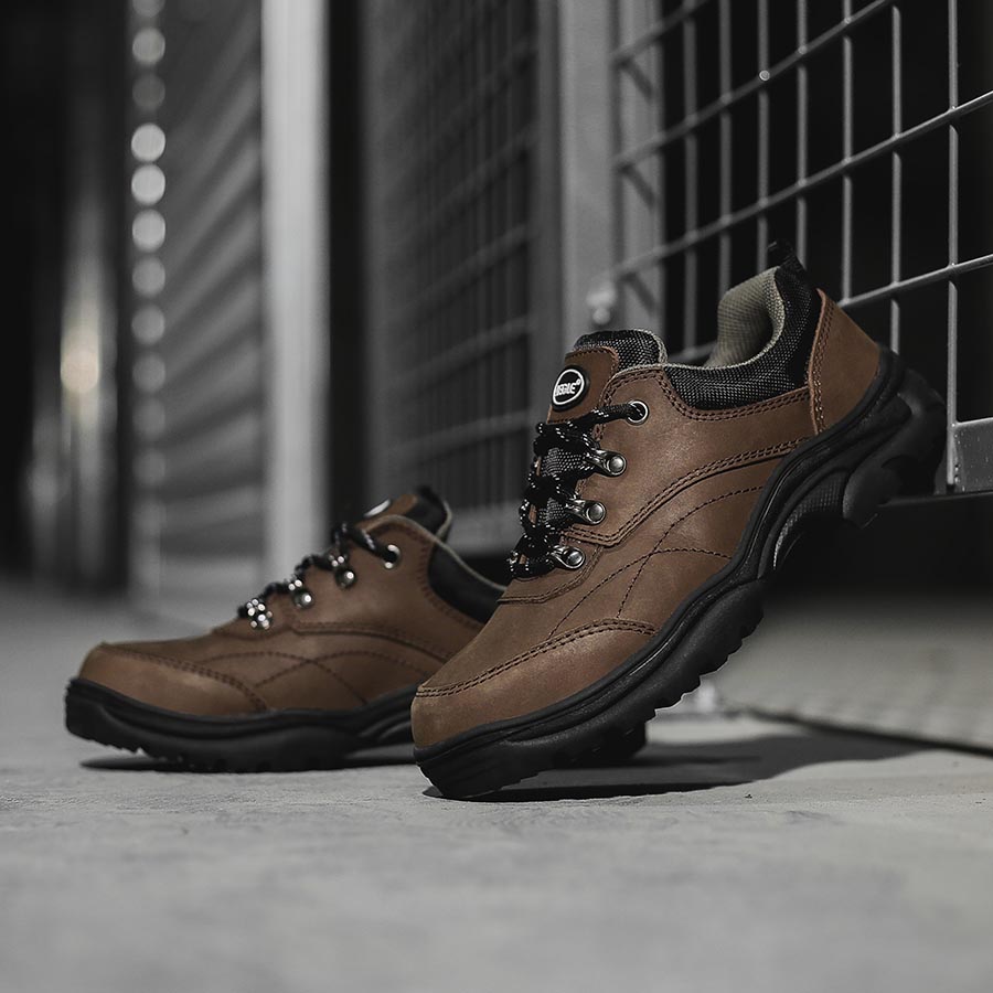 羿科60725870戶外登山低幫防水安全鞋圖片3