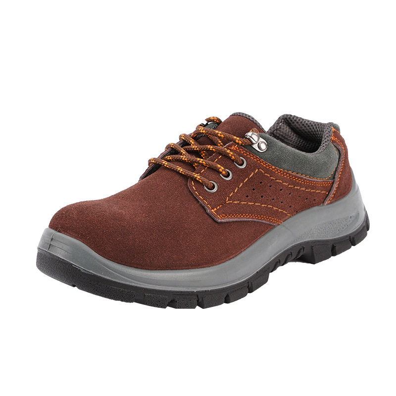 巴盾267-01牛皮防砸防刺穿安全鞋圖片2