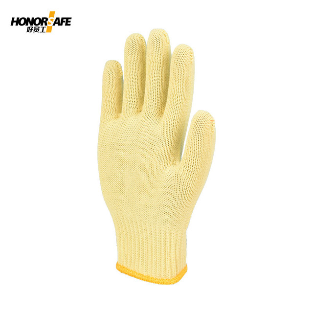 好員工F002黃色四級防割手套圖片1 好員工F002黃色四級防割手套圖片1