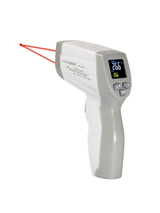 華盛昌DT-827V迷你型專業(yè)級紅外線測溫儀圖片1