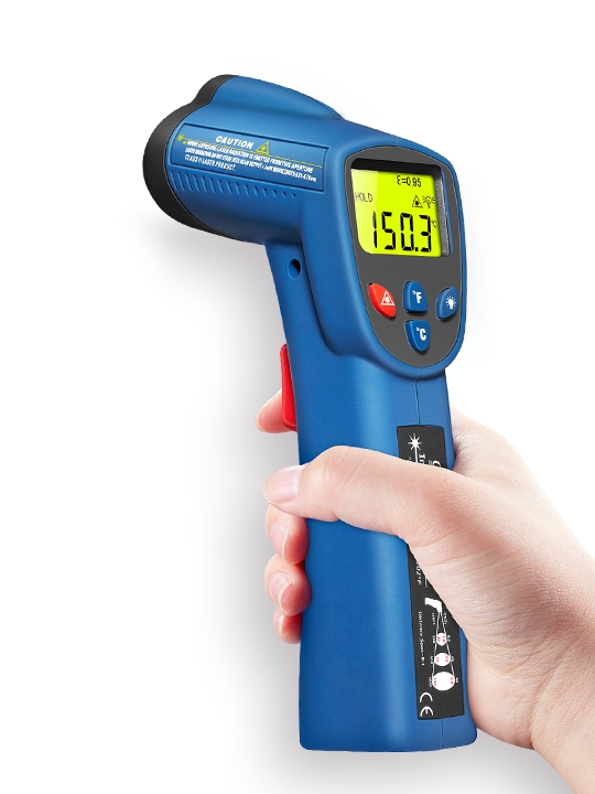 華盛昌DT-8812H基本型紅外線測溫儀圖片1 華盛昌DT-8812H基本型紅外線測溫儀圖片1