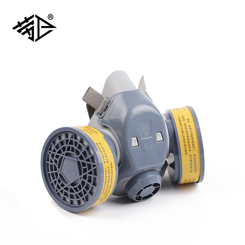 勞衛101A-7雙濾盒半面罩防毒面具圖片4