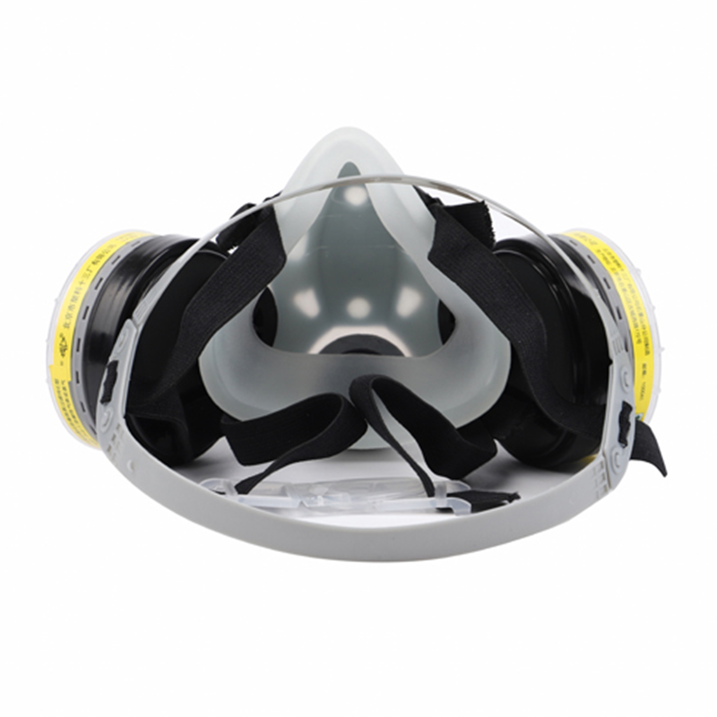 勞衛101D-7雙濾盒半面罩防毒面具圖片3