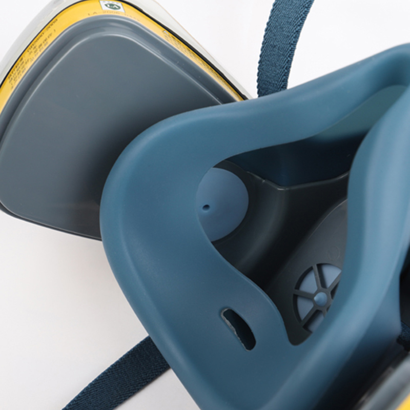 勞衛(wèi)101F-7雙濾盒半面罩防毒面具圖片4