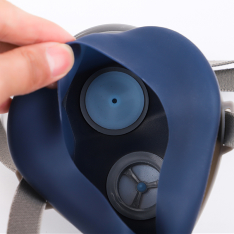 勞衛101G-3單濾盒半面罩防毒面具 圖片3