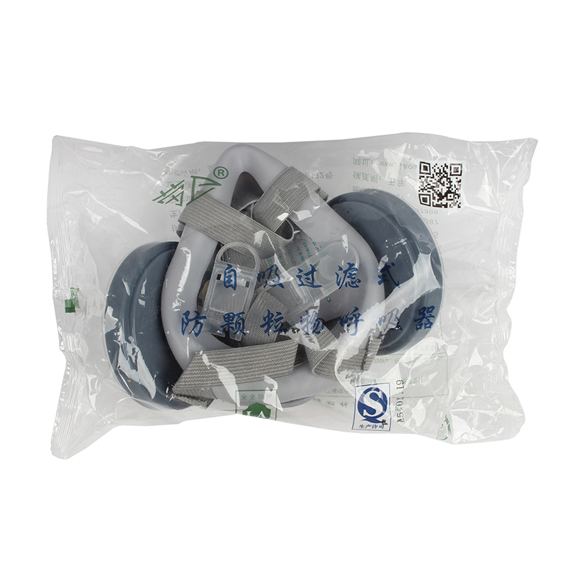 勞衛(wèi)301-6雙濾盒半面罩防塵面具圖片3