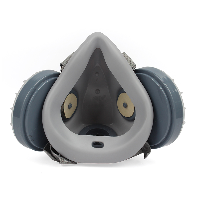 勞衛(wèi)301-6雙濾盒半面罩防塵面具圖片5