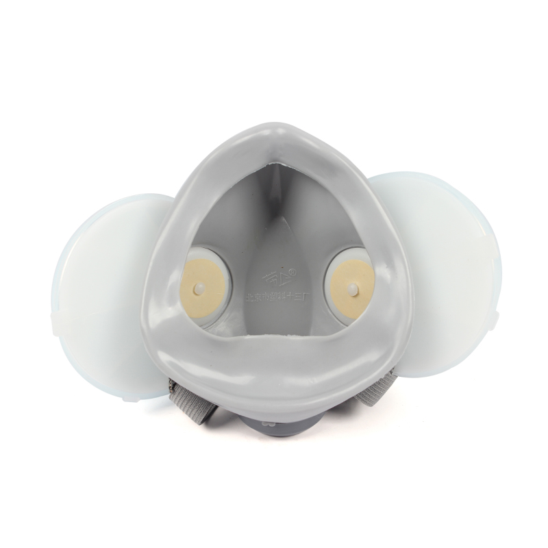 勞衛301-9雙濾盒半面罩防塵面具圖片2