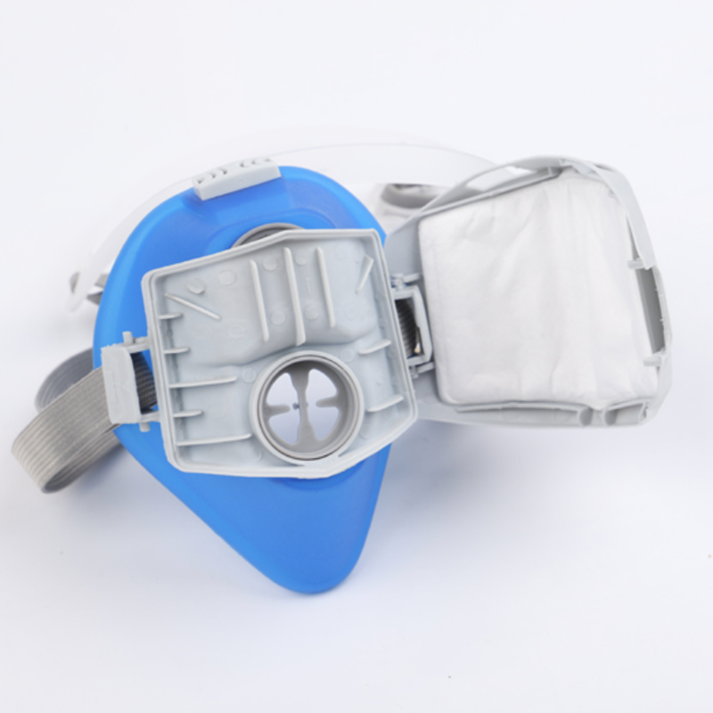 勞衛301-19單濾盒半面罩防塵面具圖片3