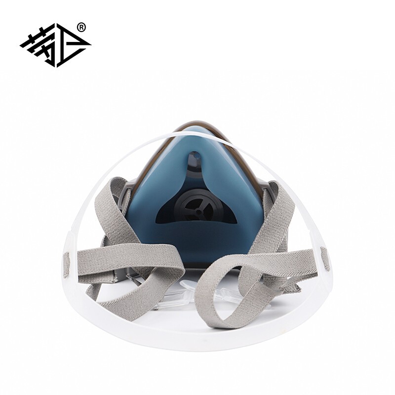 勞衛301-16單濾盒半面罩防塵面具圖片3