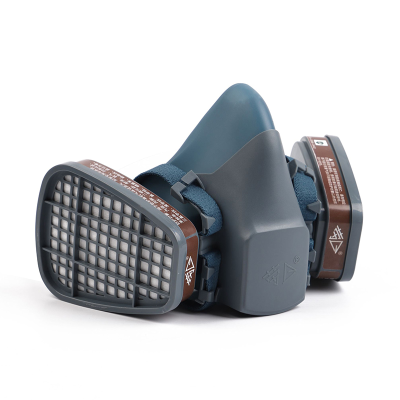 勞衛(wèi)101F-3雙濾盒半面罩防毒面具圖片1 勞衛(wèi)101F-3雙濾盒半面罩防毒面具圖片1