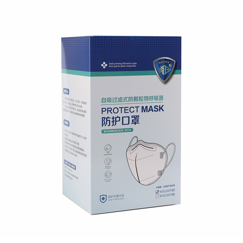 勞衛9531折疊式防塵口罩圖片4 勞衛9531折疊式防塵口罩圖片4