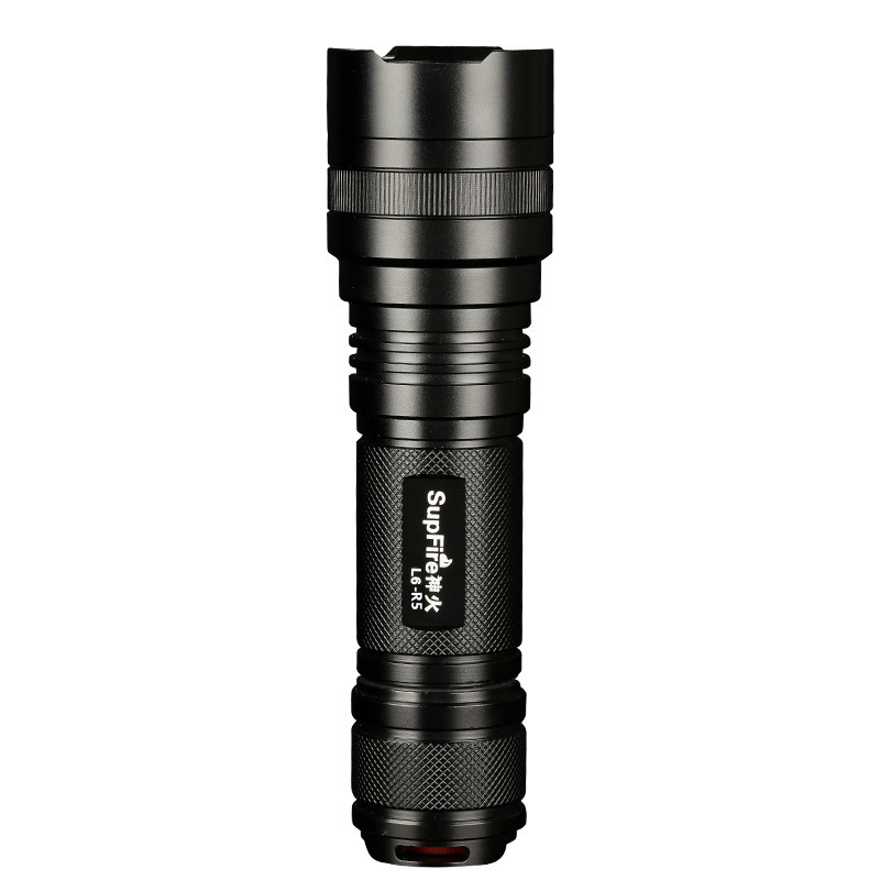 神火L6-R5高亮泛光實用大功率手電筒圖片1