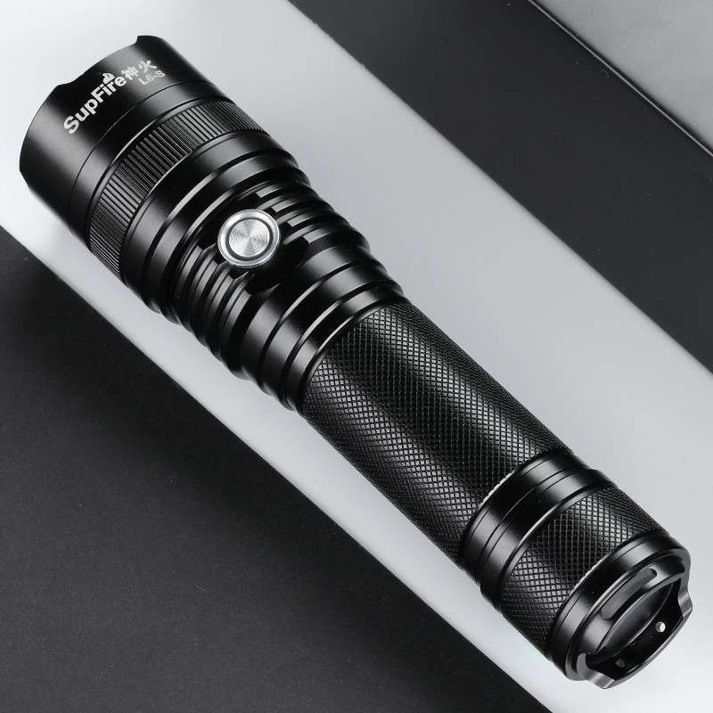 神火L6-S強光探照多功能充電手電筒圖片2