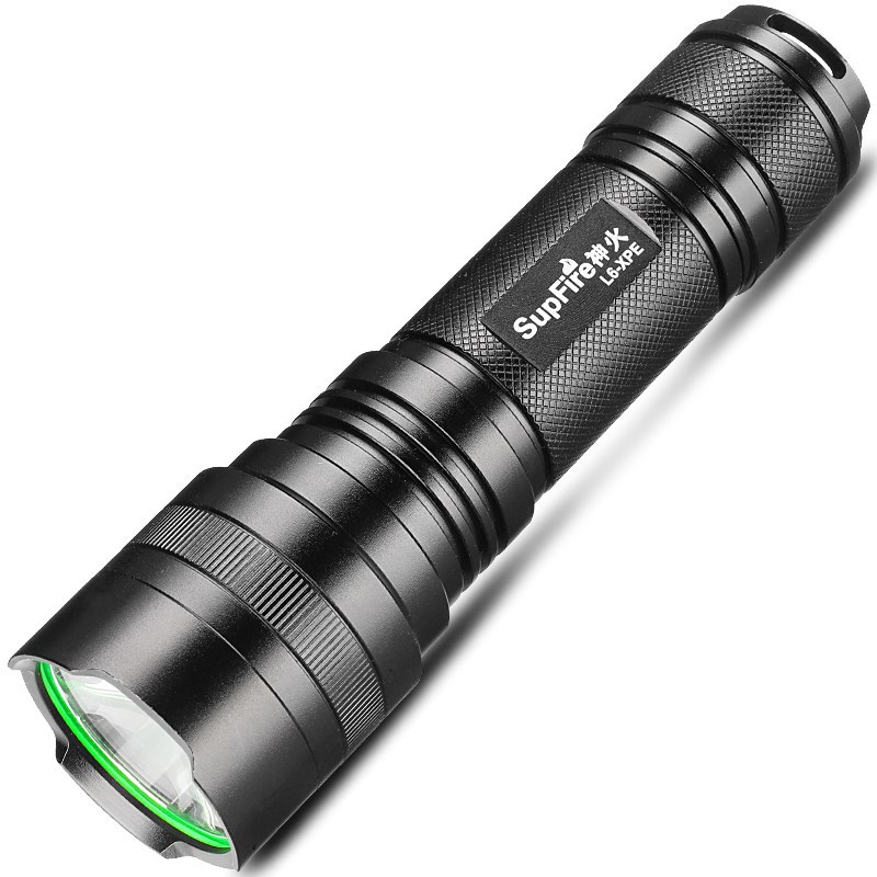 神火L6-XPE LED家用小型強光手電筒圖片2