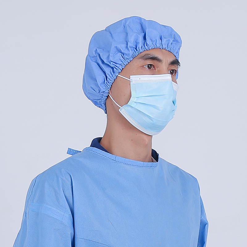 永霏M650一次性使用SMS無紡布無菌醫用帽圖片1