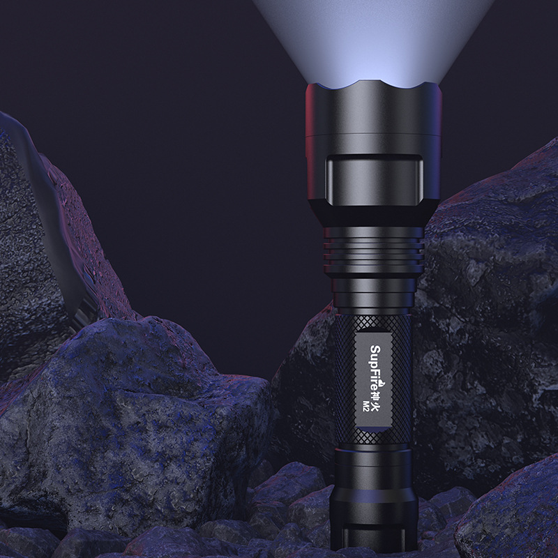 神火M2騎行強光LED手電筒圖片1