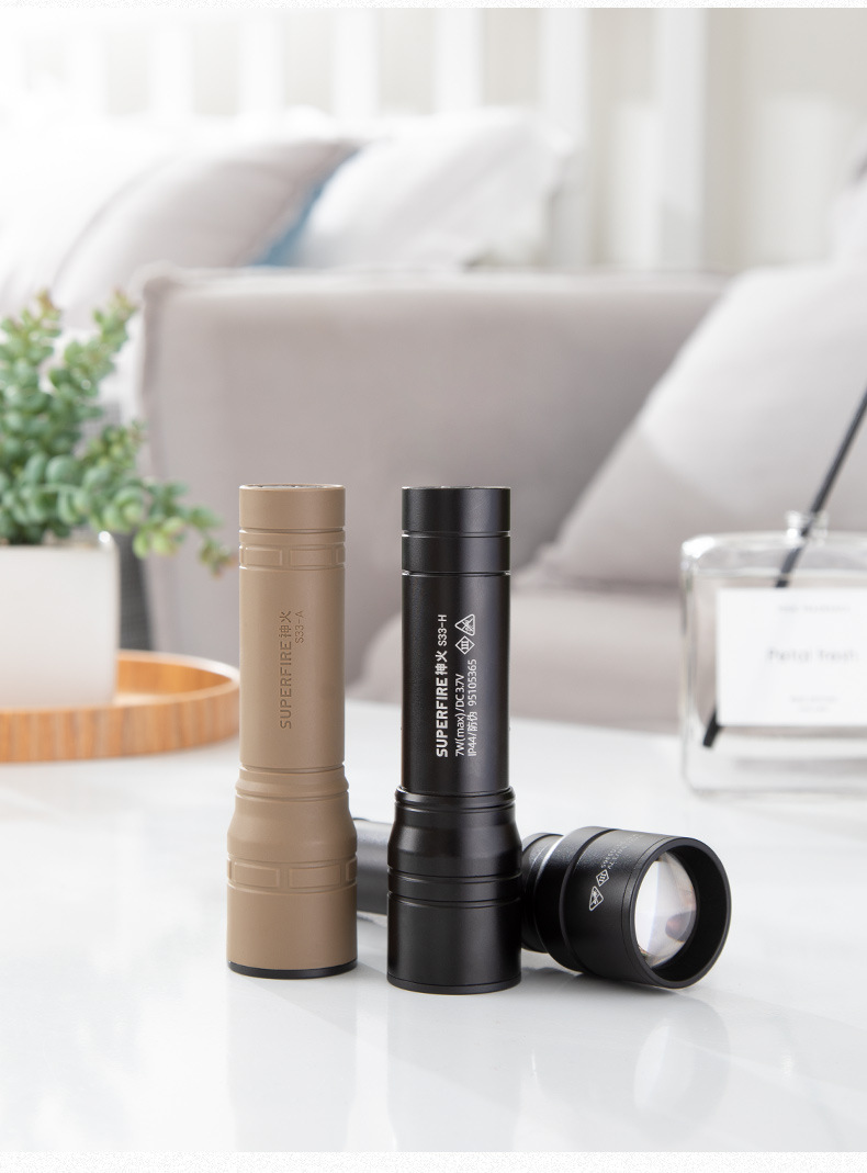 神火S33-H手持便攜強光手電筒圖片2