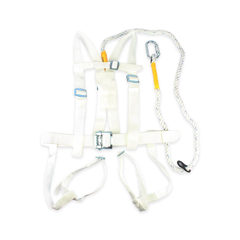 建鋼680105高空雙背白色安全帶圖片2 建鋼680105高空雙背白色安全帶圖片2
