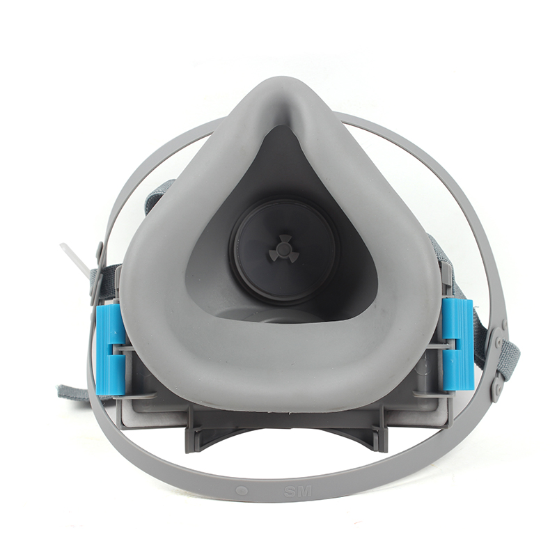 雙球3711單濾盒半面罩防塵面具圖片2 雙球3711單濾盒半面罩防塵面具圖片2