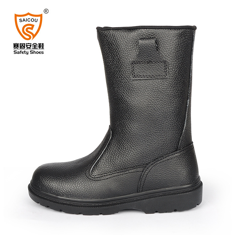 賽固DS-6605高幫耐油酸堿防砸防刺勞保鞋圖片2