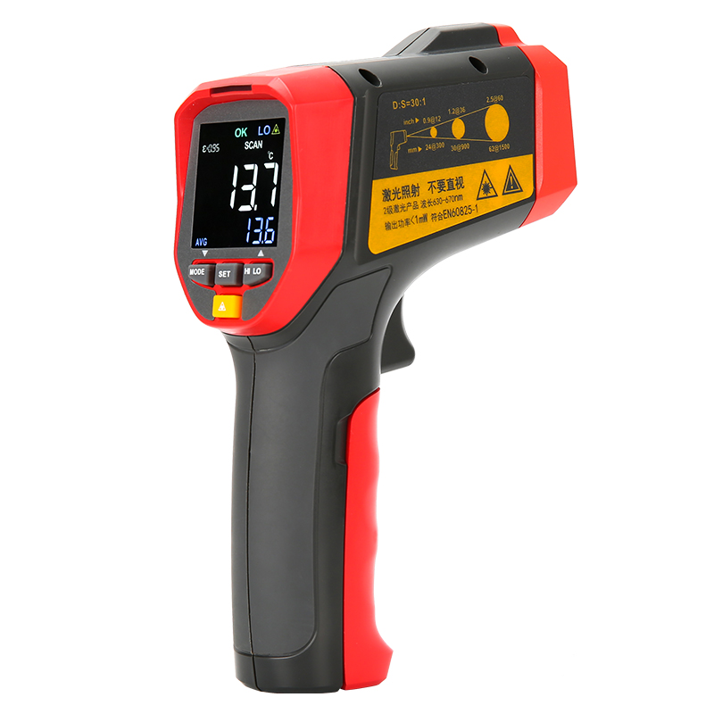 優利德UT303A+非接觸手持紅外測溫儀圖片3