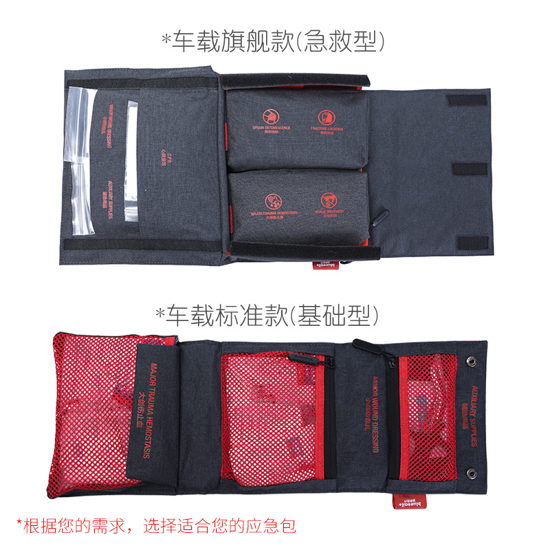 藍(lán)帆醫(yī)療CZ-B002車載標(biāo)準(zhǔn)款急救護(hù)理包圖片2