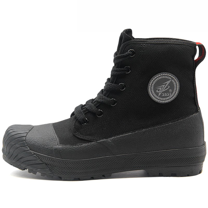 3537森林先鋒防穿刺高幫防水防泥耐磨勞保鞋圖片1